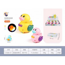 Игрушка заводная Утка, свет, LY2226-A7 Игрушка заводная Утка, свет, LY2226-A7