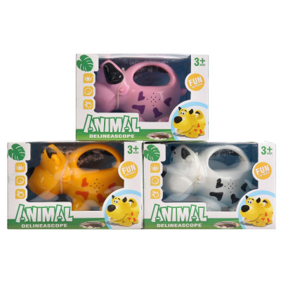 Игрушка на бат. собака, озвуч., с проекцией, цвет в ассорт. SL302  1801Z752